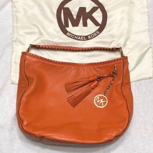 Michael Kors shoulder tote with tassel Authentic